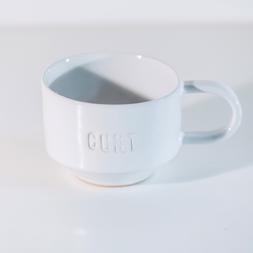 Handled mug – C U next Tuesday - White