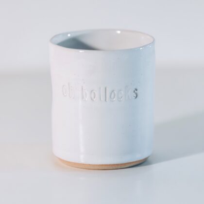 oh bollocks rude mug