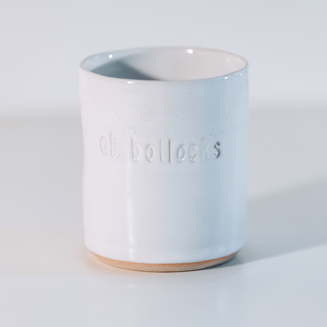oh bollocks rude mug